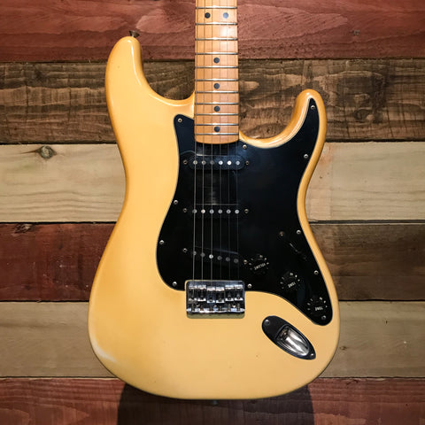 Fender Stratocaster Aged Olympic White "Hardtail" 7.49Lb 1979