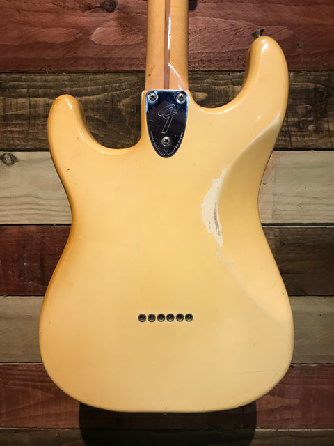 Fender Stratocaster Aged Olympic White "Hardtail" 7.49Lb 1979