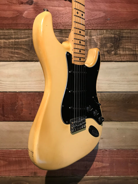 Fender Stratocaster Aged Olympic White "Hardtail" 7.49Lb 1979