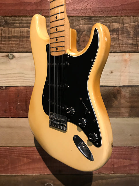 Fender Stratocaster Aged Olympic White "Hardtail" 7.49Lb 1979