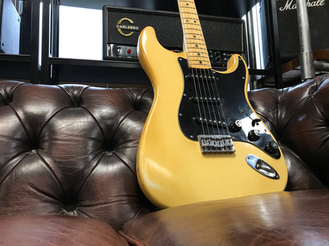 Fender Stratocaster Aged Olympic White "Hardtail" 7.49Lb 1979