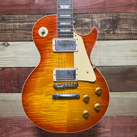 Gibson Custom Shop '59 Les Paul Standard Reissue 2020 Washed Cherry VOS Flame Top
