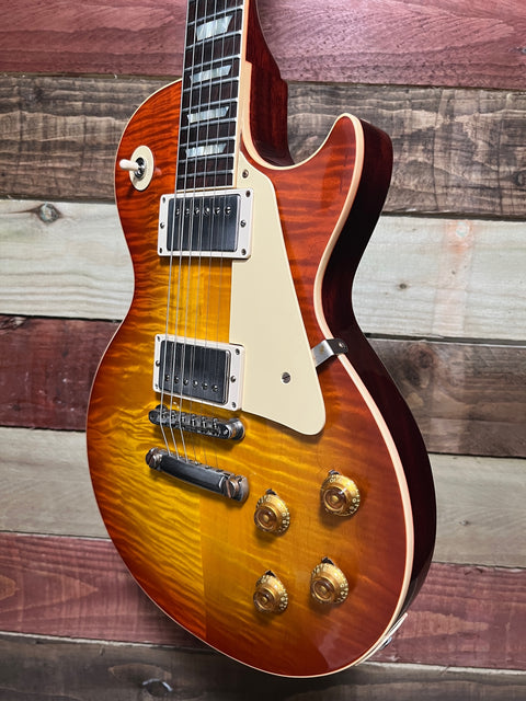 Gibson Custom Shop '59 Les Paul Standard Reissue 2020 Washed Cherry VOS Flame Top
