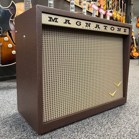 Magnatone Panoramic Stereo 12+12-Watt 2x10" Guitar Combo 2023 Brown