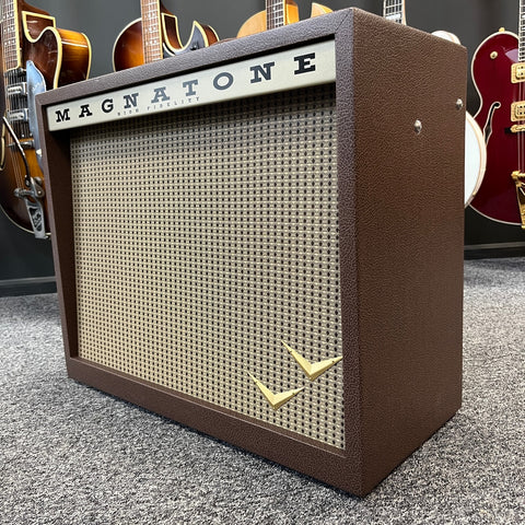 Magnatone Panoramic Stereo 12+12-Watt 2x10" Guitar Combo 2023 Brown