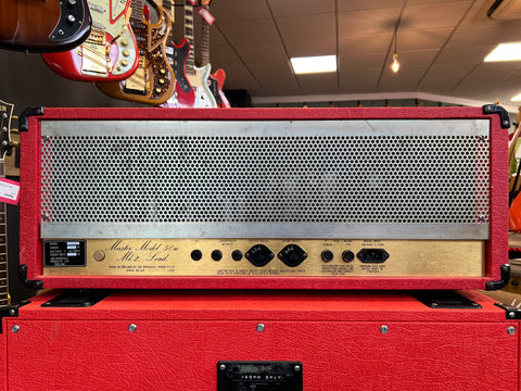 Marshall JCM 800 Lead Series Model 2204 50-Watt Master Volume Mk2 Head (FACTORY RED!) 1984