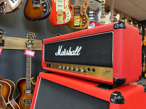 Marshall JCM 800 Lead Series Model 2204 50-Watt Master Volume Mk2 Head (FACTORY RED!) 1984