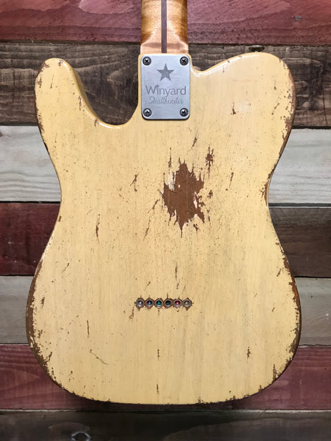 Winyard Stealthcaster HSH T6 Butterscotch 2022