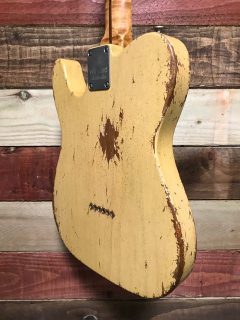 Winyard Stealthcaster HSH T6 Butterscotch 2022