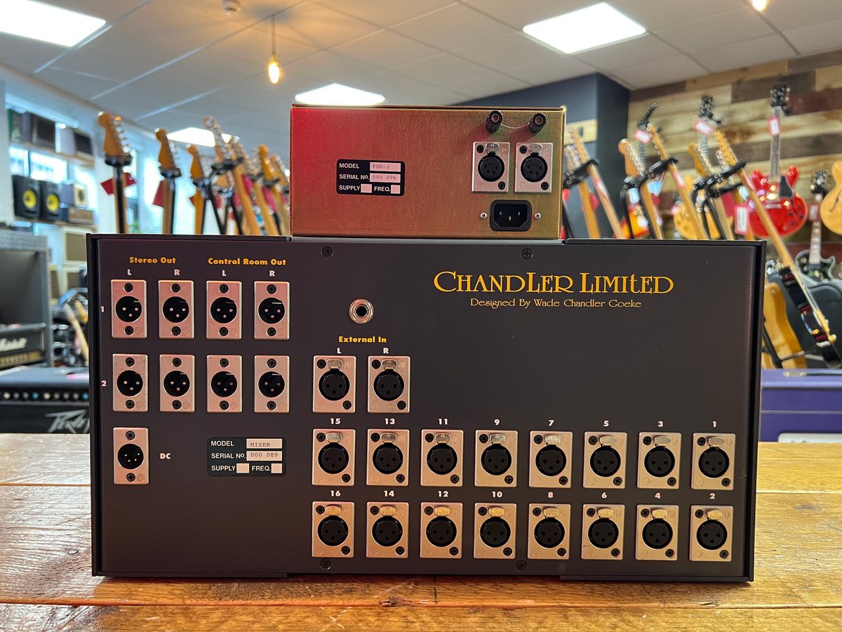 Chandler Limited Mini Rack Mixer with PSU-2 Power Supply 2019 – MotoMusic