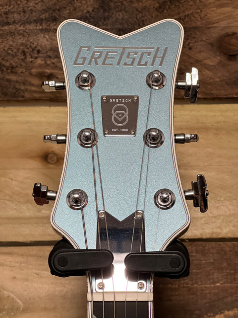 Gretsch G6134T-140 140th Anniversary Double Platinum Penguin Two-Tone Stone Platinum / Pure Platinum 2023