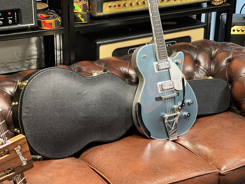 Gretsch G6134T-140 140th Anniversary Double Platinum Penguin Two-Tone Stone Platinum / Pure Platinum 2023