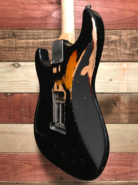 Friedman CALI-AMDB3TBHH+ Black on Sunburst Relic 2020
