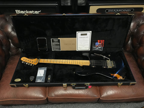 Friedman CALI-AMDB3TBHH+ Black on Sunburst Relic 2020