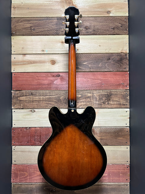 Epiphone Sheraton with Stop-Bar Tailpiece Antique Sunburst 1985