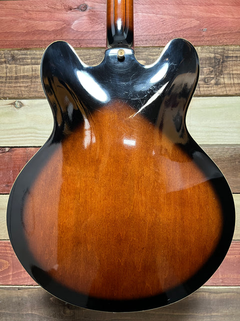 Epiphone Sheraton with Stop-Bar Tailpiece Antique Sunburst 1985