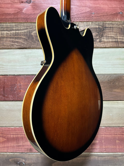 Epiphone Sheraton with Stop-Bar Tailpiece Antique Sunburst 1985