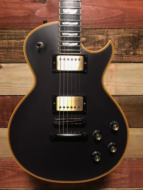 ESP Eclipse-I CTM Standard Dark Purple Satin 2012