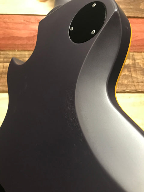 ESP Eclipse-I CTM Standard Dark Purple Satin 2012
