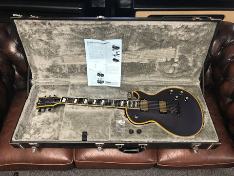 ESP Eclipse-I CTM Standard Dark Purple Satin 2012