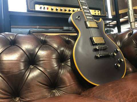 ESP Eclipse-I CTM Standard Dark Purple Satin 2012