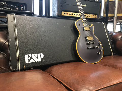 ESP Eclipse-I CTM Standard Dark Purple Satin 2012