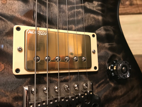 PRS 25th Anniversary Custom 24 10 Top Charcoal Burst 2011