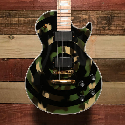 Gibson Zakk Wylde Les Paul Custom Camo Bullseye 2008