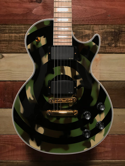 Gibson Zakk Wylde Les Paul Custom Camo Bullseye 2008