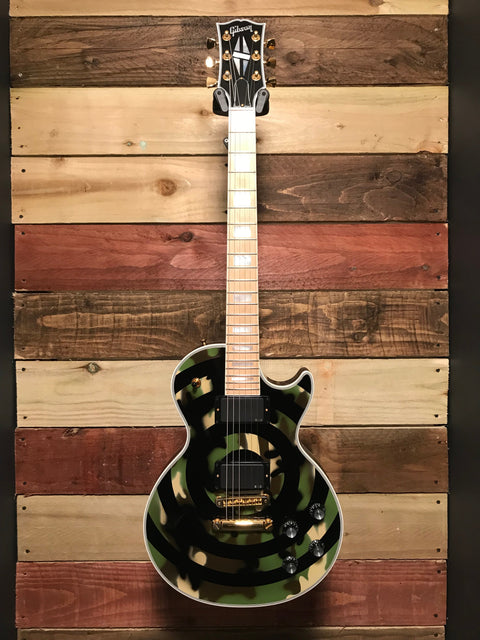 Gibson Zakk Wylde Les Paul Custom Camo Bullseye 2008