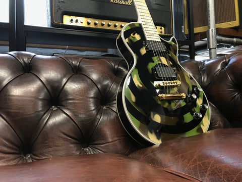 Gibson Zakk Wylde Les Paul Custom Camo Bullseye 2008