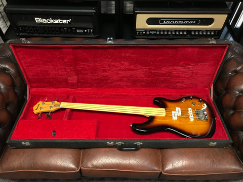 Ibanez RS924 Roadstar Fretless Bass Brown Sunburst 1981