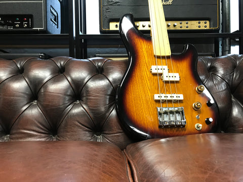 Ibanez RS924 Roadstar Fretless Bass Brown Sunburst 1981