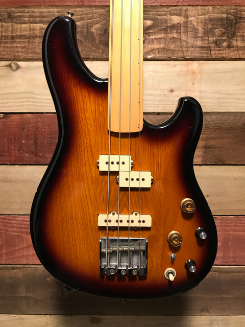 Ibanez RS924 Roadstar Fretless Bass Brown Sunburst 1981