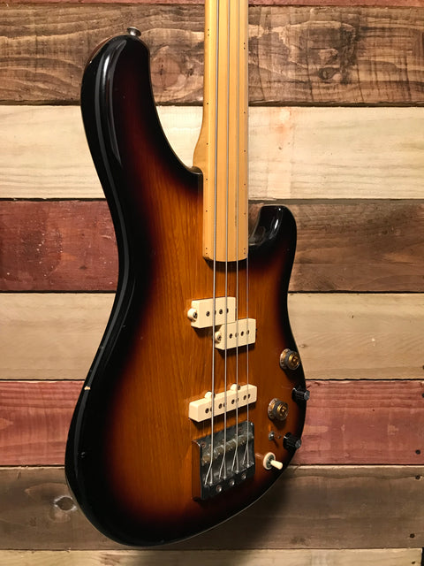 Ibanez RS924 Roadstar Fretless Bass Brown Sunburst 1981