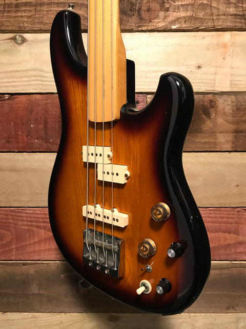 Ibanez RS924 Roadstar Fretless Bass Brown Sunburst 1981
