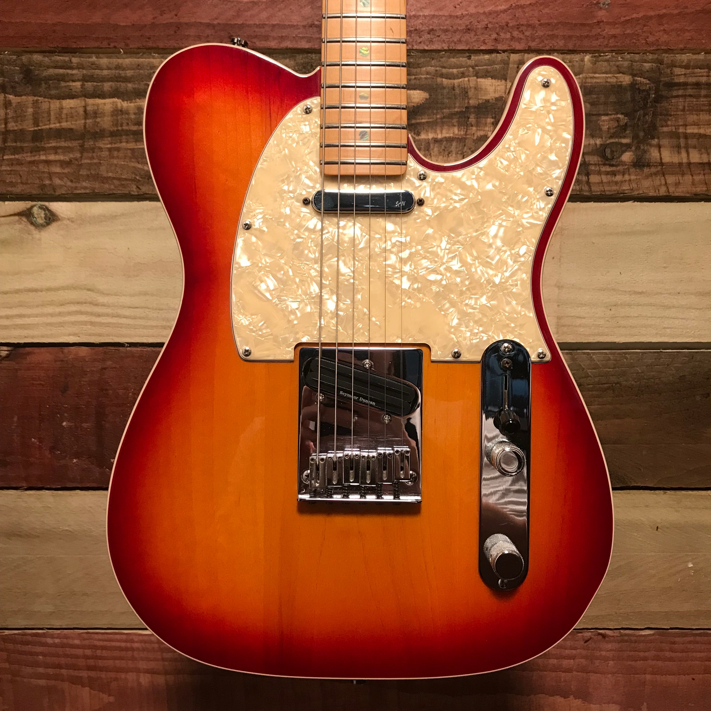Fender American Deluxe Telecaster Aged Cherry Sunburst 2004