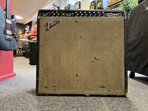 1965 Fender 'Black Panel' Super Reverb 4x10" Combo