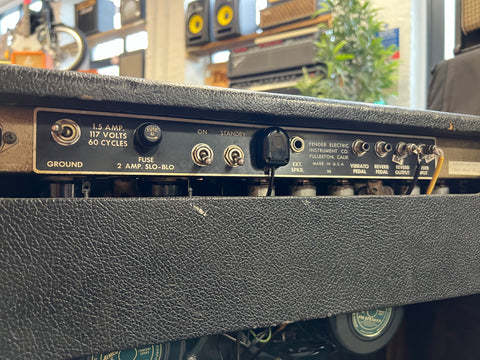 1965 Fender 'Black Panel' Super Reverb 4x10" Combo