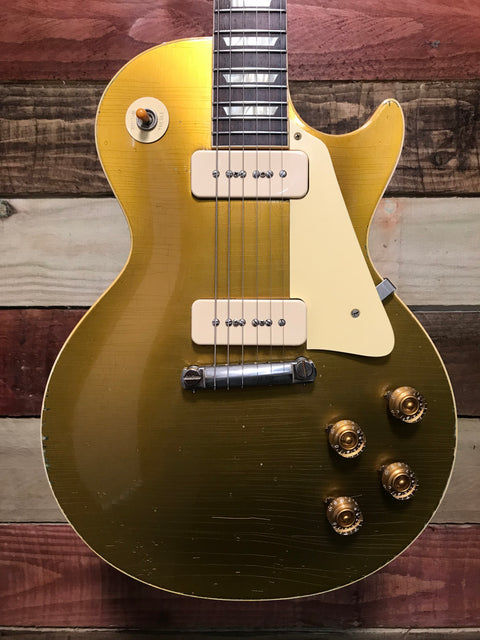 Gibson Custom Shop Murphy Lab 1954 Les Paul Standard Ultra Light Aged Goldtop 2021