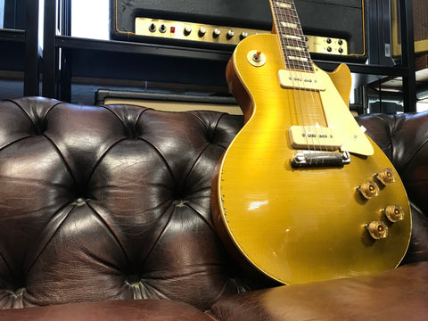 Gibson Custom Shop Murphy Lab 1954 Les Paul Standard Ultra Light Aged Goldtop 2021