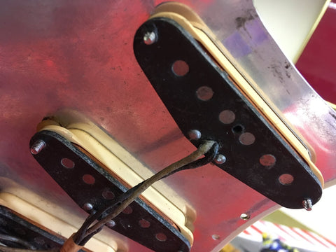 Fender Stratocaster 1962 Re-Finish Fiesta Red