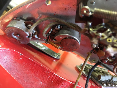 Fender Stratocaster 1962 Re-Finish Fiesta Red