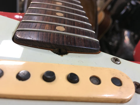 Fender Stratocaster 1962 Re-Finish Fiesta Red