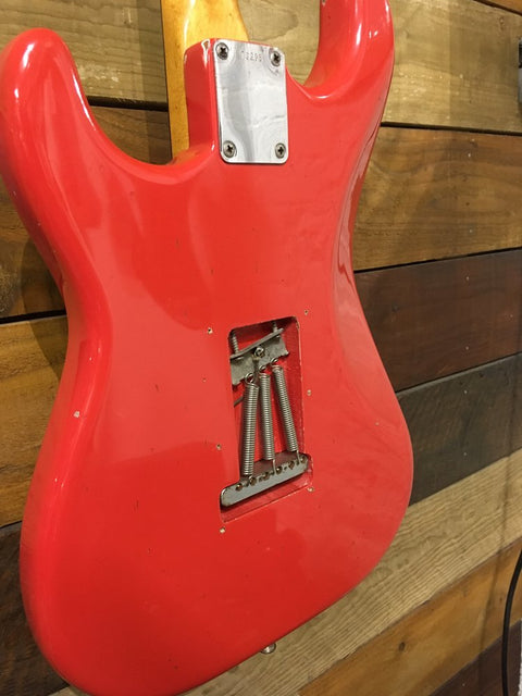 Fender Stratocaster 1962 Re-Finish Fiesta Red
