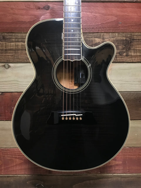 Takamine EF 591 ME Transparent Black 1986