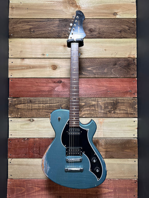 Novo Guitars Solus H2 Pelham Blue