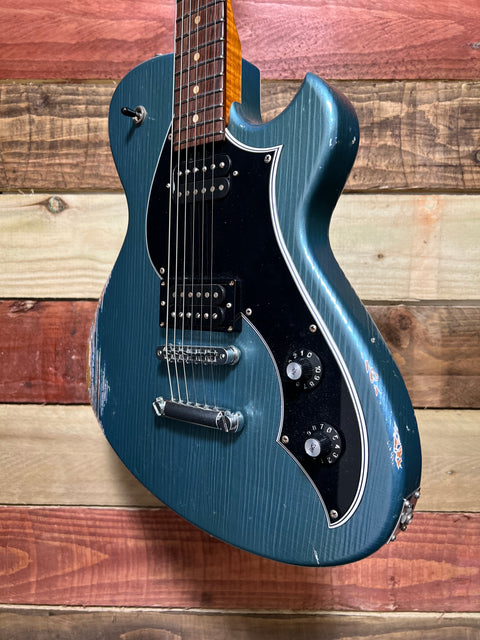 Novo Guitars Solus H2 Pelham Blue