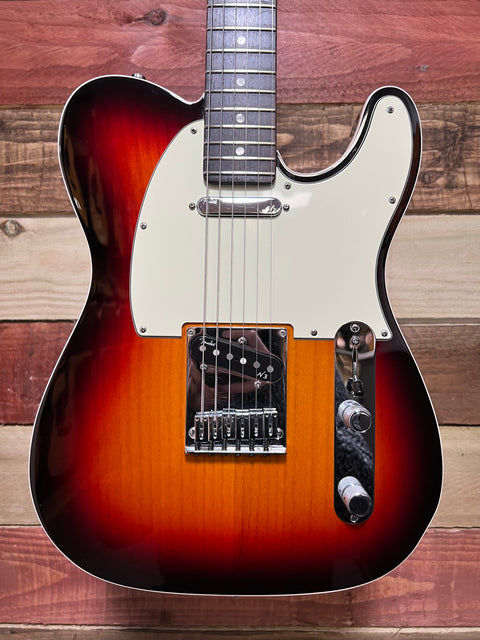 Fender American Deluxe Telecaster with Rosewood Fretboard 3-Colour Sunburst 2011