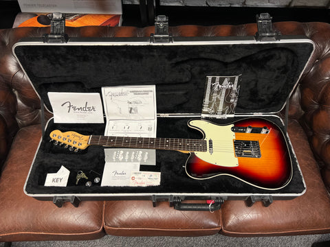 Fender American Deluxe Telecaster with Rosewood Fretboard 3-Colour Sunburst 2011